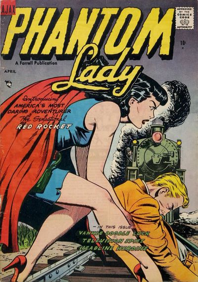 Cover for Phantom Lady (Farrell, 1954 series) #3