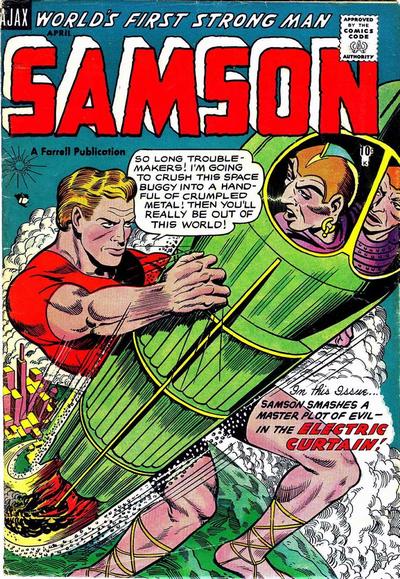 Cover for Samson (Farrell, 1955 series) #12