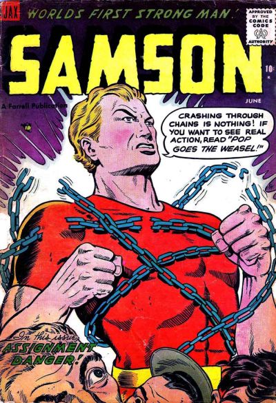 Cover for Samson (Farrell, 1955 series) #13