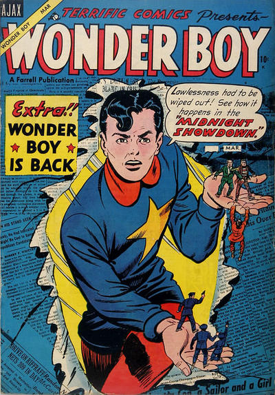 Cover for Terrific Comics (Farrell, 1955 series) #16