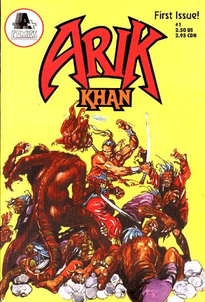 Cover for Arik Khan (A-Plus Comics, 1991 series) #1