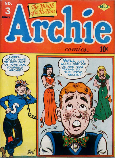 Cover for Archie Comics (Archie, 1942 series) #3