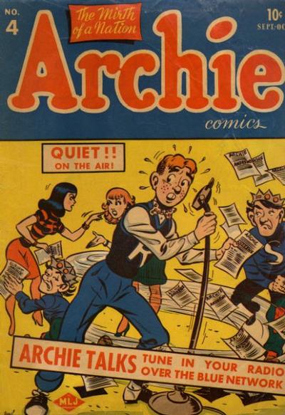 Cover for Archie Comics (Archie, 1942 series) #4