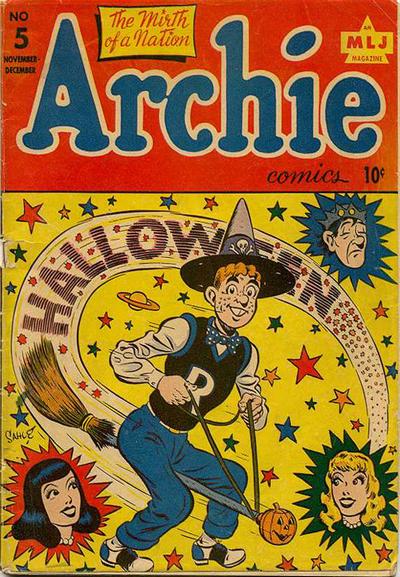 Cover for Archie Comics (Archie, 1942 series) #5