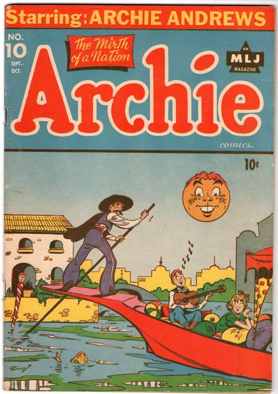 Cover for Archie Comics (Archie, 1942 series) #10