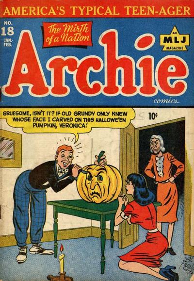Cover for Archie Comics (Archie, 1942 series) #18