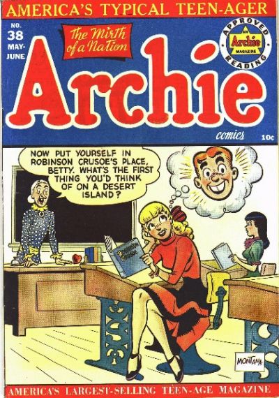 Cover for Archie Comics (Archie, 1942 series) #38