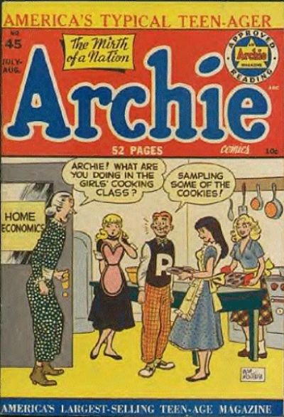 Cover for Archie Comics (Archie, 1942 series) #45