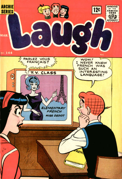 Cover for Laugh Comics (Archie, 1946 series) #144