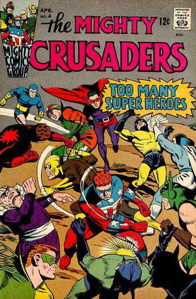 Cover for The Mighty Crusaders (Archie, 1965 series) #4