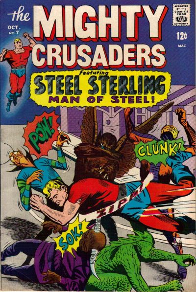 Cover for The Mighty Crusaders (Archie, 1965 series) #7