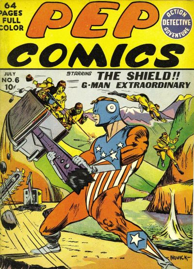 Cover for Pep Comics (Archie, 1940 series) #6