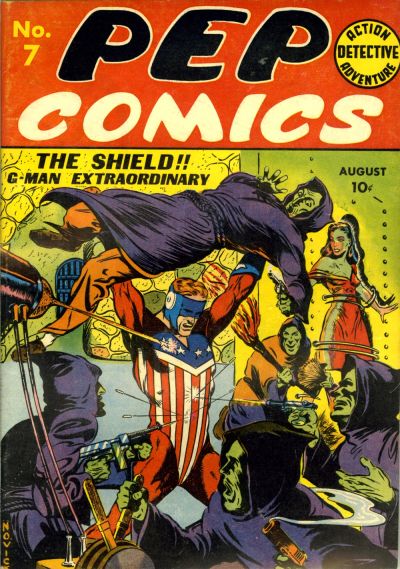 Cover for Pep Comics (Archie, 1940 series) #7