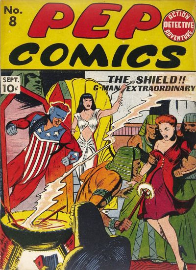 Cover for Pep Comics (Archie, 1940 series) #8