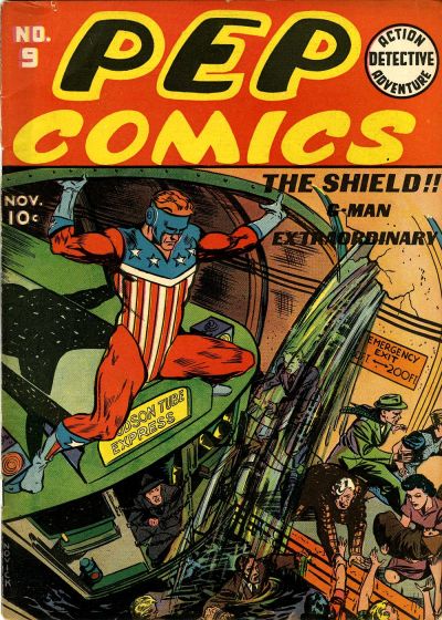 Cover for Pep Comics (Archie, 1940 series) #9