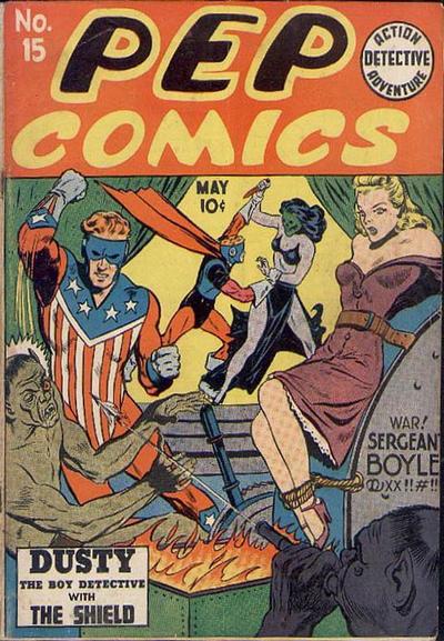 Cover for Pep Comics (Archie, 1940 series) #15
