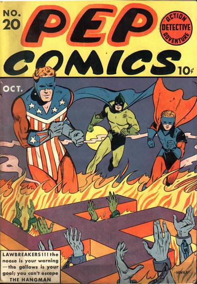 Cover for Pep Comics (Archie, 1940 series) #20