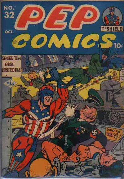 Cover for Pep Comics (Archie, 1940 series) #32