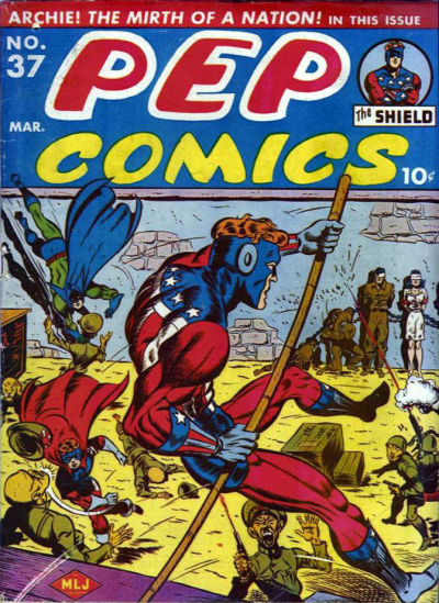 Cover for Pep Comics (Archie, 1940 series) #37