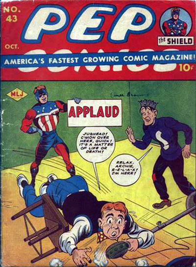 Cover for Pep Comics (Archie, 1940 series) #43