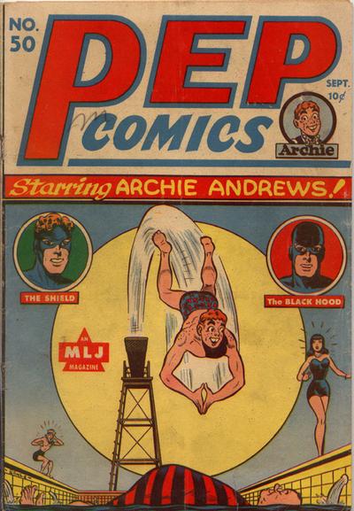 Cover for Pep Comics (Archie, 1940 series) #50
