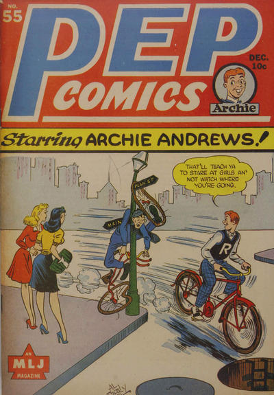 Cover for Pep Comics (Archie, 1940 series) #55