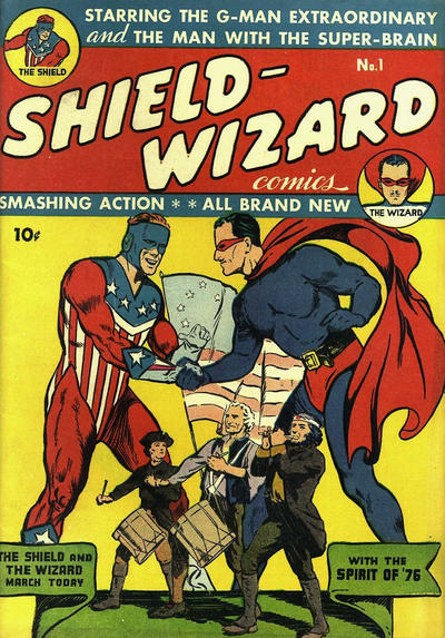 Cover for Shield-Wizard Comics (Archie, 1940 series) #5 (1)