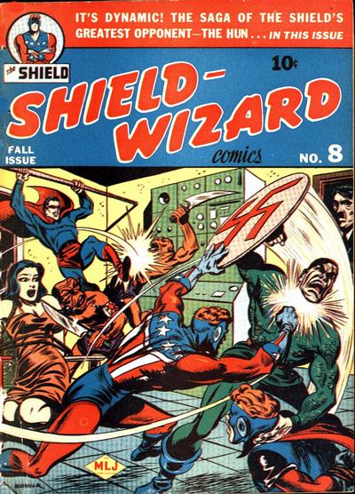 Cover for Shield-Wizard Comics (Archie, 1940 series) #8