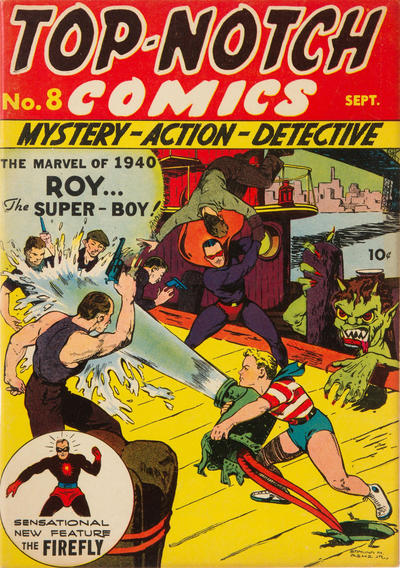 Cover for Top Notch Comics (Archie, 1939 series) #8