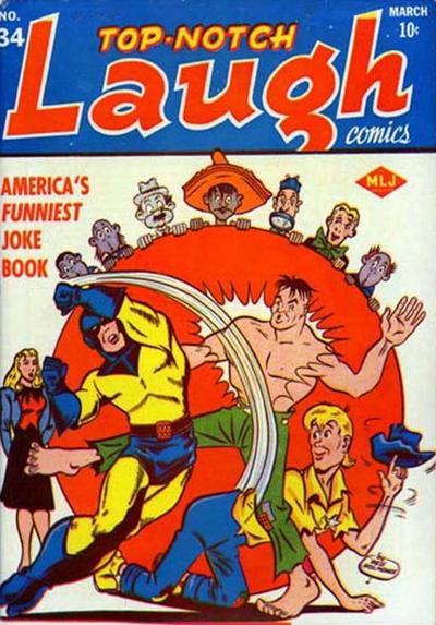 Cover for Top Notch Laugh Comics (Archie, 1942 series) #34