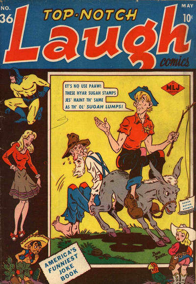 Cover for Top Notch Laugh Comics (Archie, 1942 series) #36