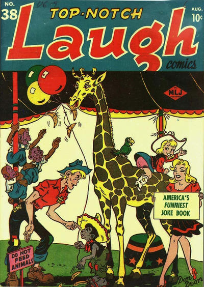 Cover for Top Notch Laugh Comics (Archie, 1942 series) #38
