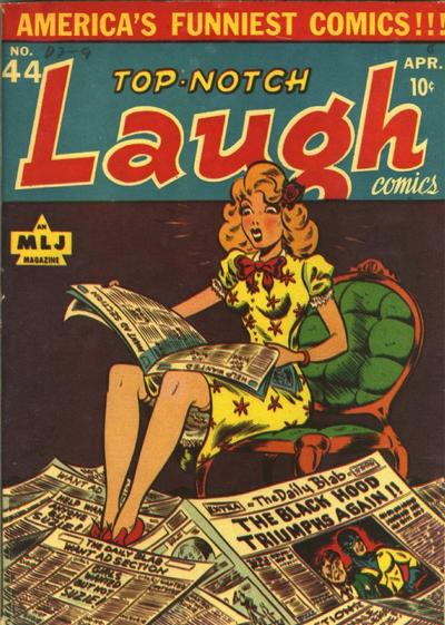 Cover for Top Notch Laugh Comics (Archie, 1942 series) #44