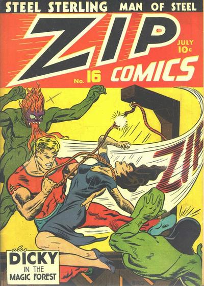 Cover for Zip Comics (Archie, 1940 series) #16