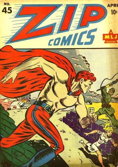 Cover for Zip Comics (Archie, 1940 series) #45