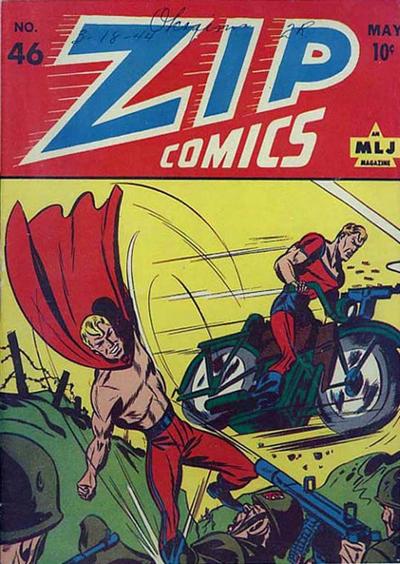 Cover for Zip Comics (Archie, 1940 series) #46