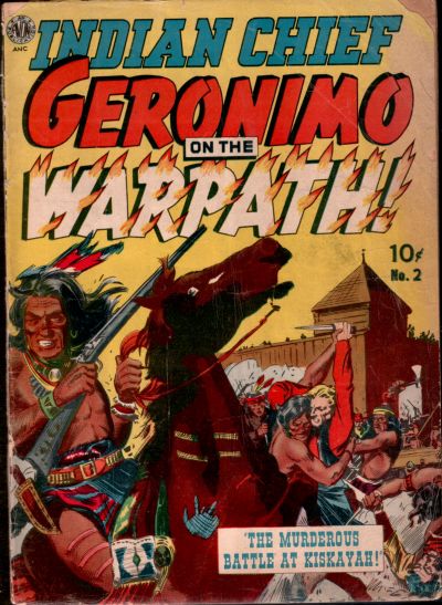 Cover for Geronimo (Avon, 1950 series) #2