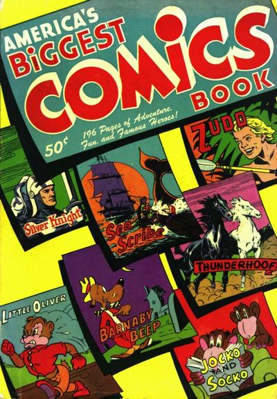 Cover for America's Biggest Comics Book (Pines, 1944 series) #1