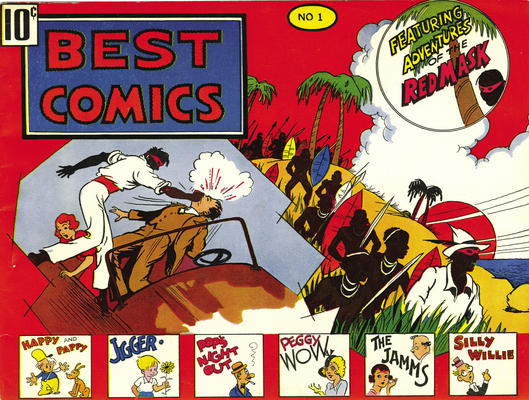 Cover for Best Comics (Pines, 1939 series) #1