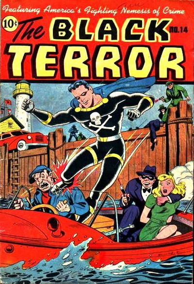 Cover for The Black Terror (Pines, 1942 series) #14