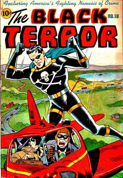 Cover for The Black Terror (Pines, 1942 series) #18