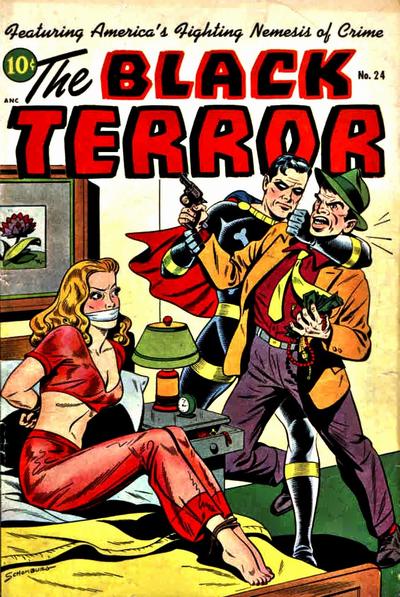 Cover for The Black Terror (Pines, 1942 series) #24