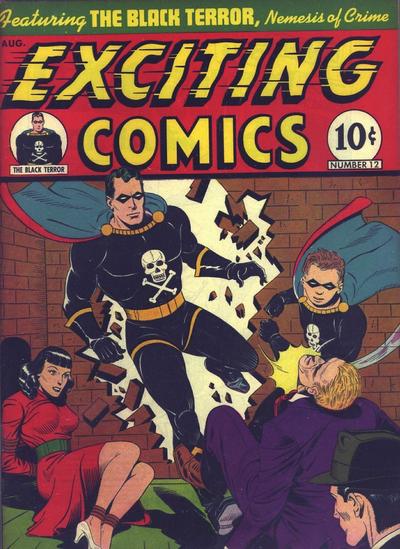 Cover for Exciting Comics (Pines, 1940 series) #v4#3 (12)