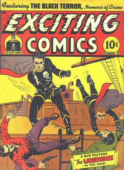 Cover for Exciting Comics (Pines, 1940 series) #v6#1 (16)