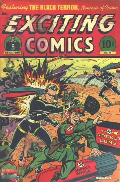 Cover for Exciting Comics (Pines, 1940 series) #34