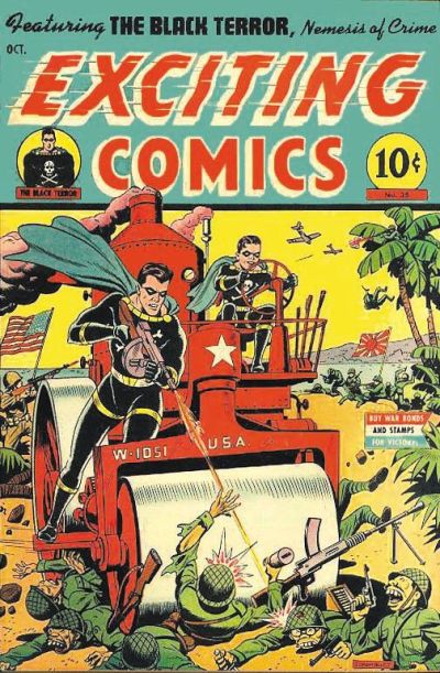 Cover for Exciting Comics (Pines, 1940 series) #35