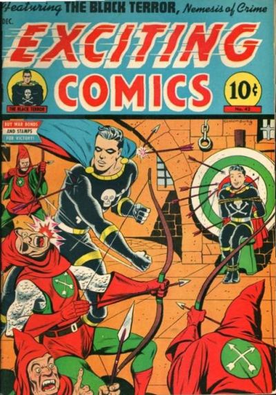 Cover for Exciting Comics (Pines, 1940 series) #42