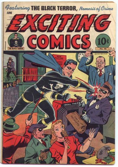 Cover for Exciting Comics (Pines, 1940 series) #48