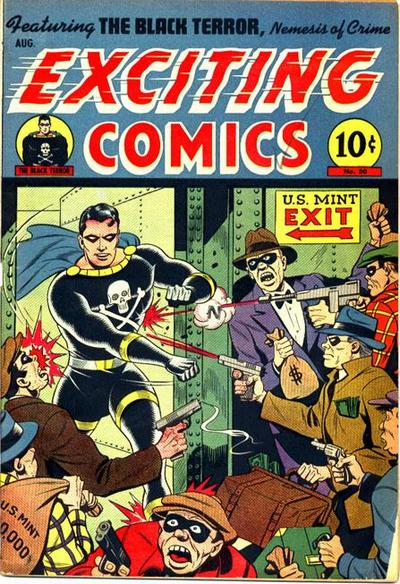 Cover for Exciting Comics (Pines, 1940 series) #50