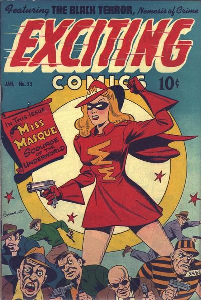 Cover for Exciting Comics (Pines, 1940 series) #53
